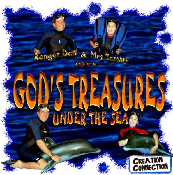 GOD'S TREASURES UNDER THE SEA ADVENTURE ALBUM | A Musical Submarine Adventure Under the Sea | Digital Download | Under the Sea Songs for Kids | Creation Connection