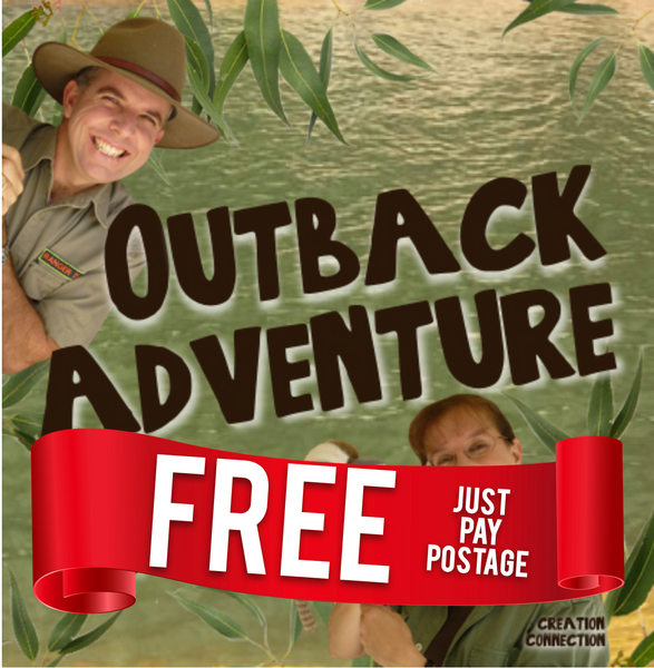 OUTBACK ADVENTURE ALBUM | A Musical Adventure to the Outback of Australia | CD | Australian Animal Songs for Kids | Creation Connection